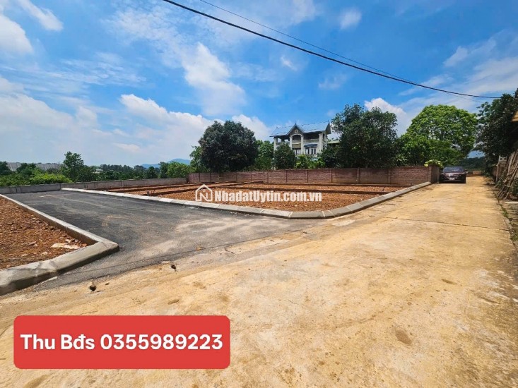 BÁN NHANH LÔ GÓC GẦN UBND XÃ ĐOÀI PHƯƠNG- HÒA LẠC- DIỆN TÍCH 105M2- NHỈNH 2 TỶ- FULL THỔ CƯ - SẴN SỔ CÔNG CHỨNG
